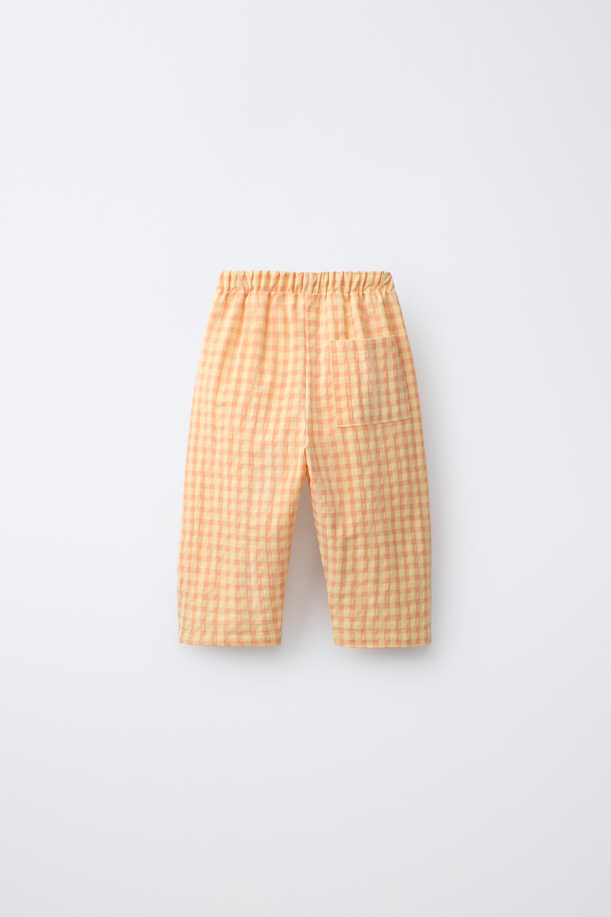 PANTALON RELAXED À CARREAUX VICHY